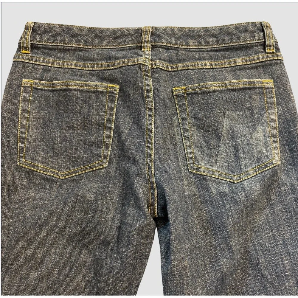 Michael Kors Dark Blue Wide Leg Jeans